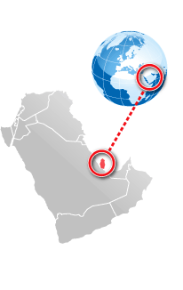 qatar map